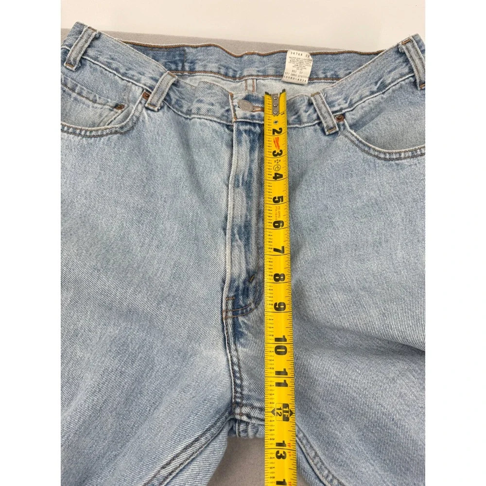 Vintage Y2K Levis 560 Loose Fit Tapered Leg Jeans Mens 36x32 (34x32) Light Wash